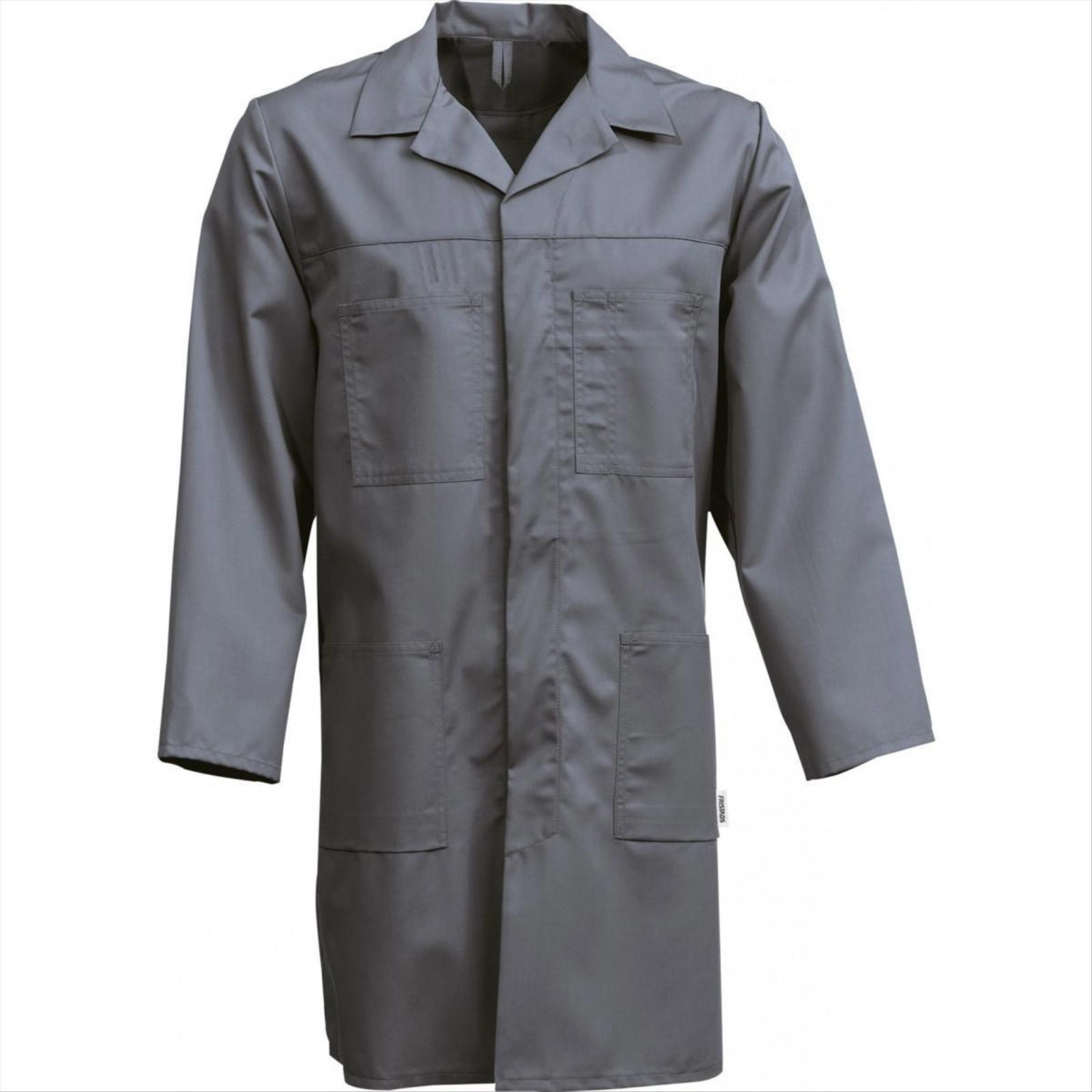 (NEW) FRISTADS COAT 3001P154, DARK GREY, SIZE L