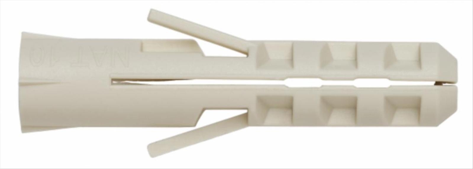 (NEW) SORMAT NAT 5 NYLON WALL PLUG, 5X25MM, 100/PACK, 29 PACKS
