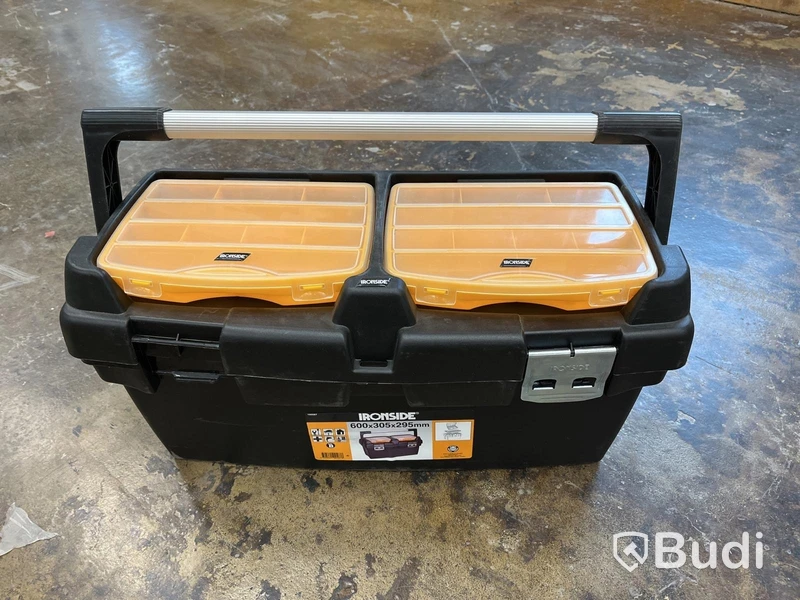 (NEW) IRONSIDE PRO TOOLBOX 60CM, 600X305X295MM 100587 NOTE! DAMAGED