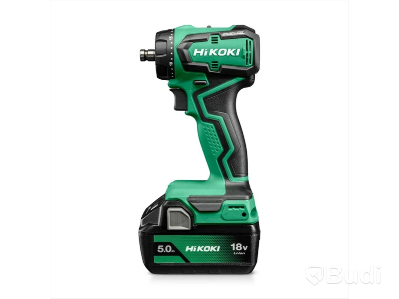 (NEW) HIKOKI DS18DDQ DRILL/DRIVER, 18V SET 2X5AH/4 CHUCKS/HCS NOTE! BROKEN