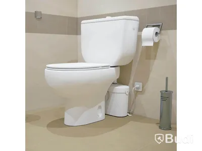 (NEW) SANIACCESS1 FOR WC, MACERATOR PUMP FOR WC WITH P-TRAP