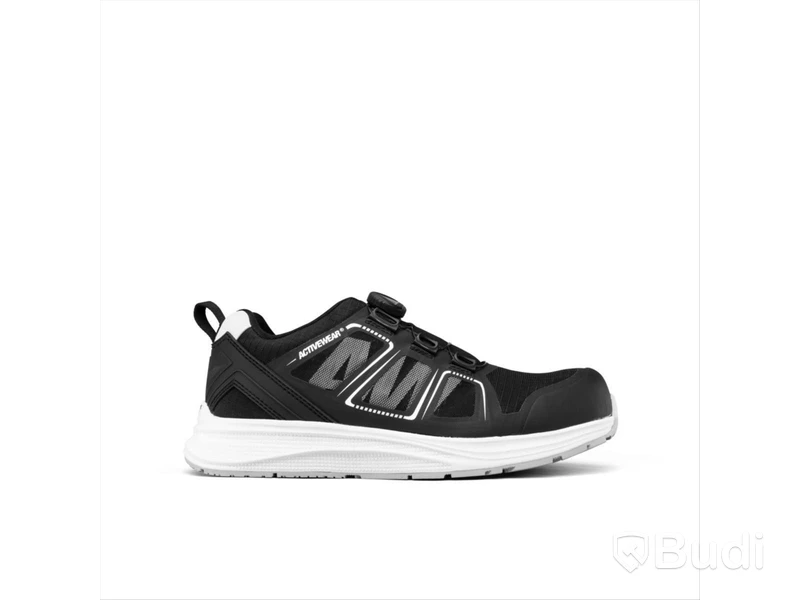 SKYDDSSKO ACTIVEWEAR SQUAT, 7422 FITGO S1P SVART STL. 46