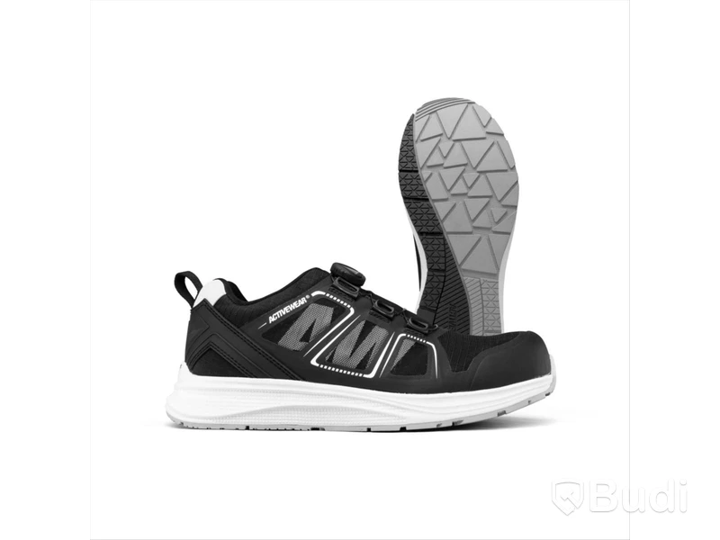 SKYDDSSKO ACTIVEWEAR SQUAT, 7422 FITGO S1P SVART STL. 46