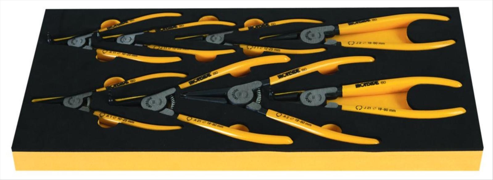 (NEW) IRONSIDE INSERT MODULE, CIRCLIP PLIERS SET, 8 PCS, 100295