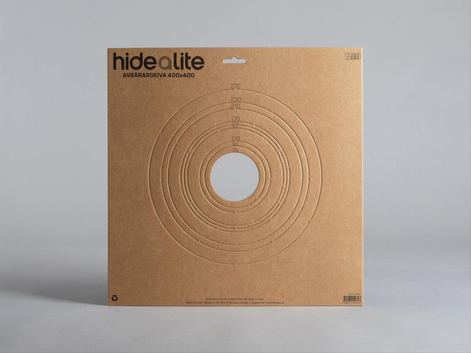 (NEW) 2 PCS. HIDE-A-LITE SUPPORT PLATES 400 X 400 MM, 20 PCS