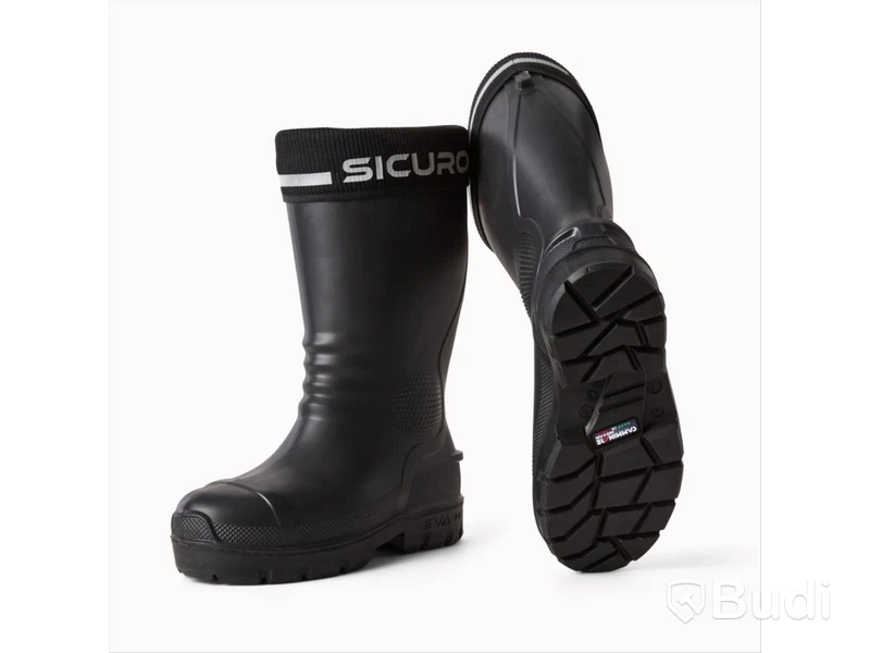 (NEW) CAMMINARE SICURO S5 EVA SAFETY BOOT BLACK SIZE 42