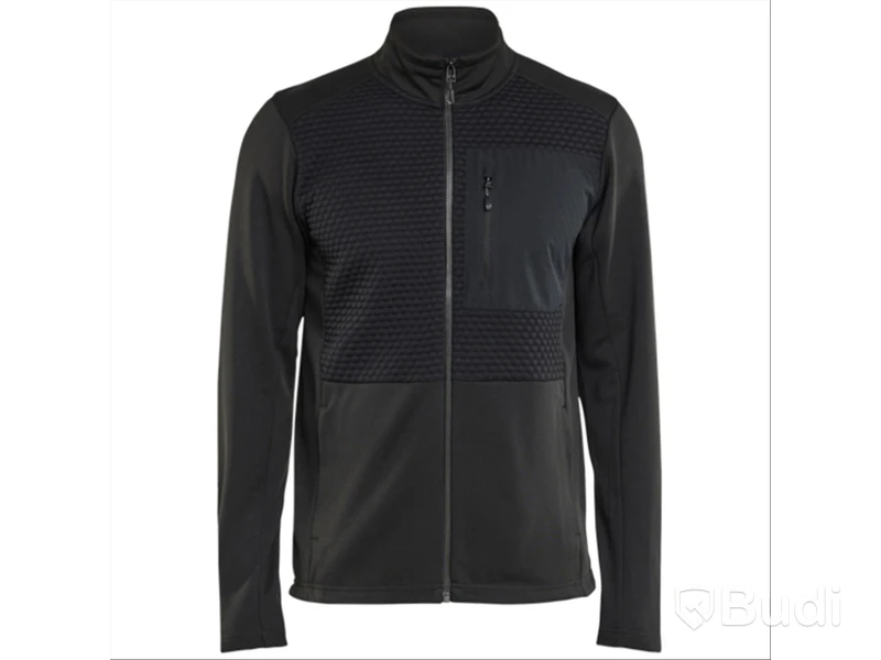 (NEW) BLÅKLÄDER BLACK HOODIE, FULL-ZIP, SIZE L