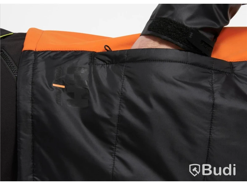 2 ST. HYBRIDJACKA HH 73233-992, SVART\/ORANGE STL. L