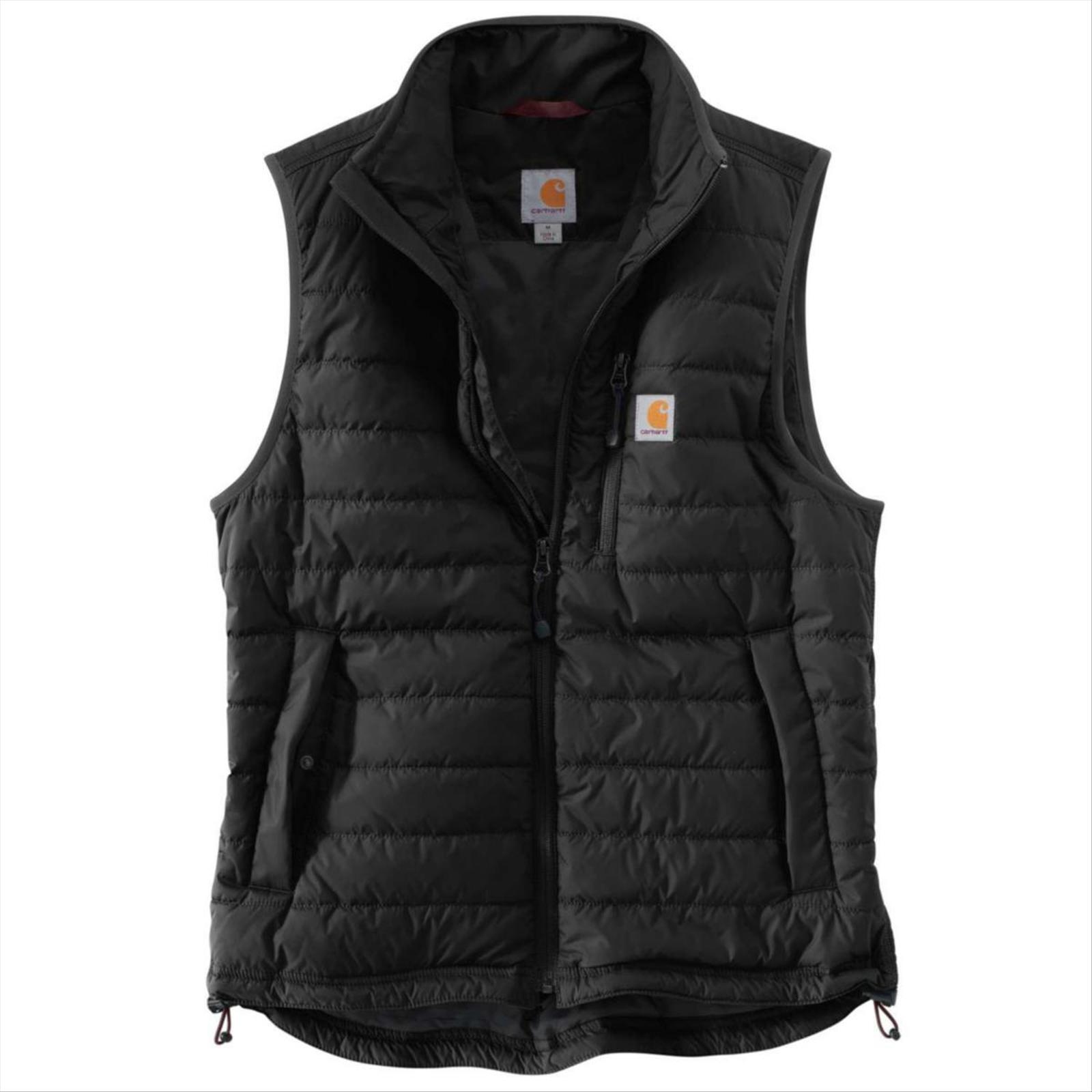 (NEW) CARHARTT 102286 VEST, BLACK, SIZE 2XL