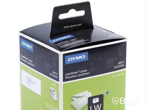 6 ST. DYMO ADRESSETIKETT VIT 36X89MM