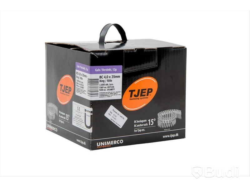 ANKARSPIK TJEP 15GR FZB, BC 40\/35 1600\/FRP