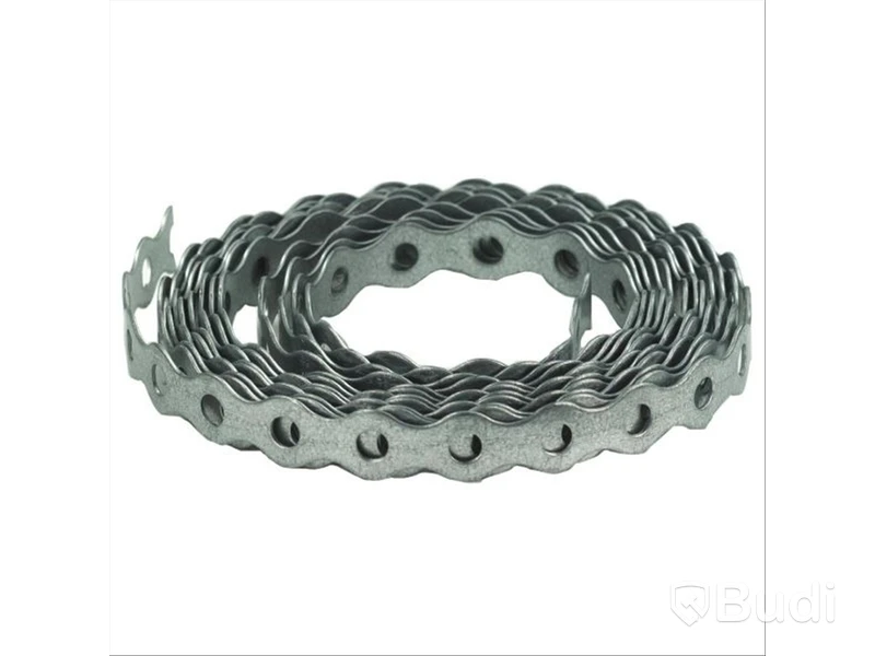 (NEW) 3 PCS. GELIA GALVANIZED STEEL PERFORATED STRAP, 3 M, 10 PCS