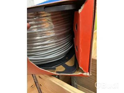 (NEW) HOOK-UP WIRE NEXANS RQ 10 450/750V GREY X150 -207-19