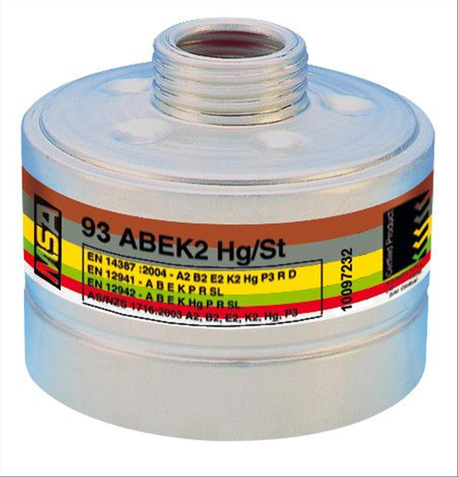 (NEW) 3 PCS. MSA SAFETY FILTER 93 ABEK2-HG/ST