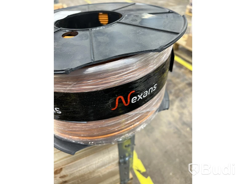 FLATKABEL NEXANS RKUB 2X2.5 ORA/SV 90V PVC B250 (0*) ORANGE,SVART