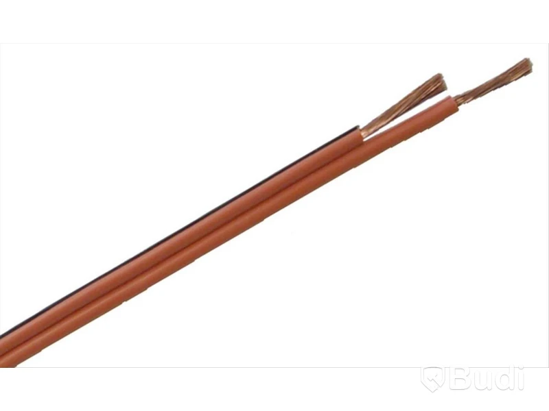 FLATKABEL NEXANS RKUB 2X2.5 ORA/SV 90V PVC B250 (0*) ORANGE,SVART