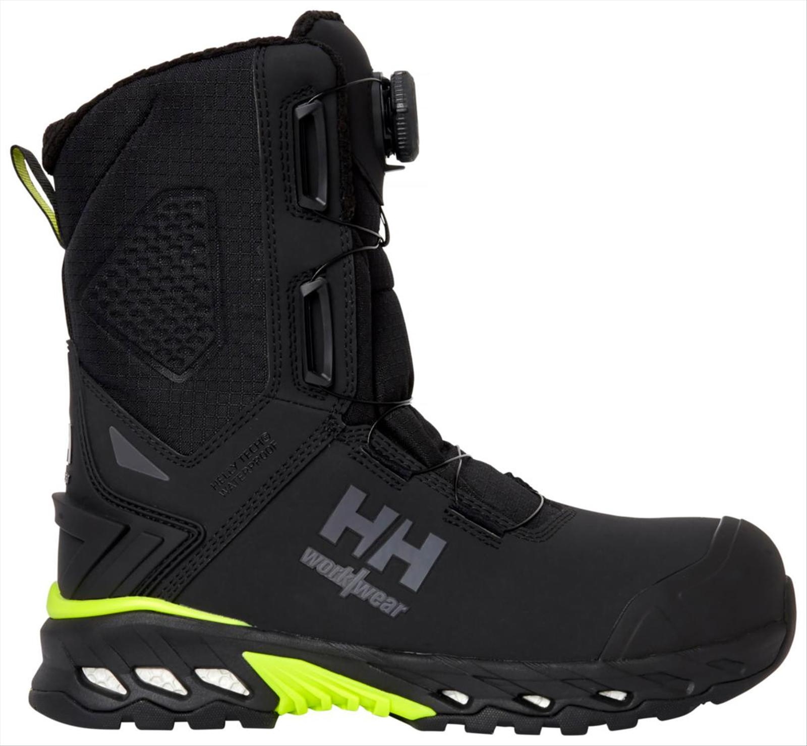 (NEW) SAFETY BOOT HH 78345 MAGNI EVO, WINTER BOA S7L BLACK/LIME 48