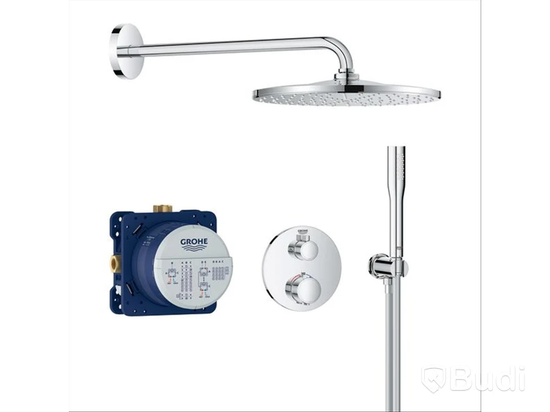 GROHE PRECISION THERMOSTAT TAKDUSCHSET KROM