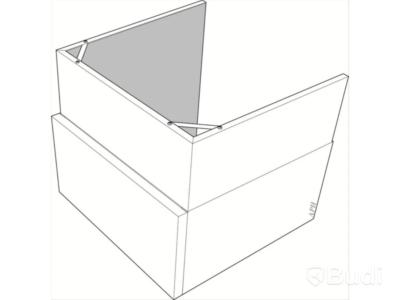 (NEW) UPPER CABINET NIBE 395-645 MM F370/F470/FLM