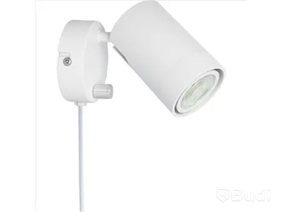 4 ST. VÄGGLAMPA SÖDERÖRA DIMBAR VÄGGLAMPA VIT