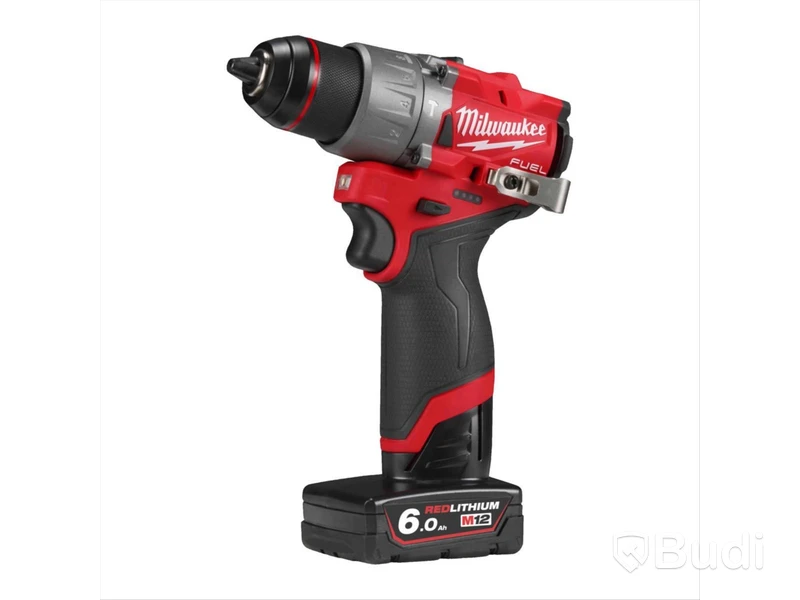 SLAGBORRMASKIN MILWAUKEE M12, FPD2-602X, 2X6,0AH, LADD,HDBOX