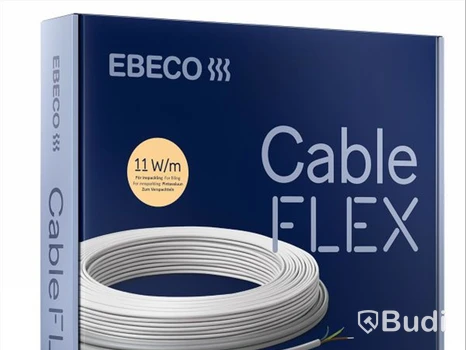 GOLVVÄRMEKABEL SERIERESISTIV 2-LEDARE MED SKÄRM EBECO CABLEFLEX 11