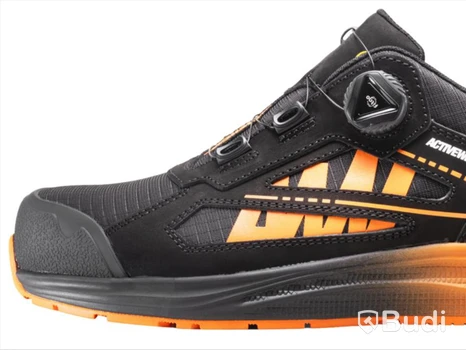 SKYDDSSKO ACTIVEWEAR PUMP 7717, S3S FITGO SVART\/ORANGE STL. 40