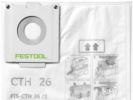 FILTERPÅSE FESTOOL H-KLASS, FIS-CTH 26. 3X. ASBEST M.M.