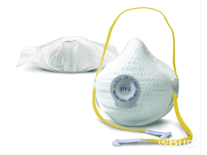 9 st. FILTRERANDE HALVMASK MOLDEX, 320501 FFP3DNR AIR VEN TIL STL. M/L
