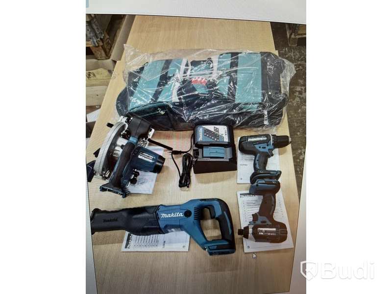 MAKITA 18V 6-TOOL COMBO KIT, DLX6038T, 3X5.0AH, SOFT BAG