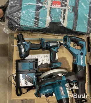 KOMBIKIT MAKITA 18V 6 VERKTYG, DLX6038T 3X5.0AH MJUK VÄSKA