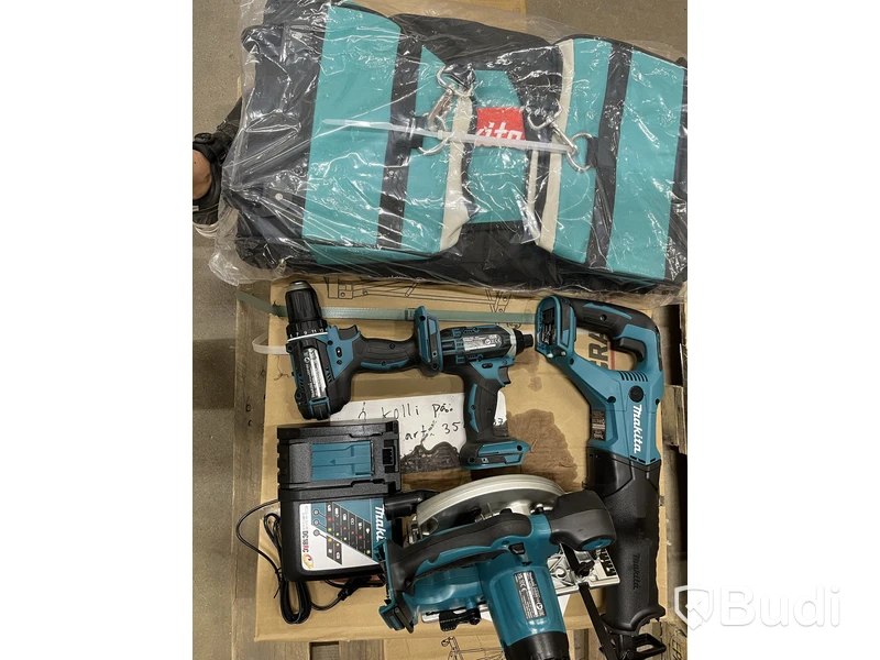 MAKITA 18V 6-TOOL COMBO KIT, DLX6038T, 3X5.0AH, SOFT BAG