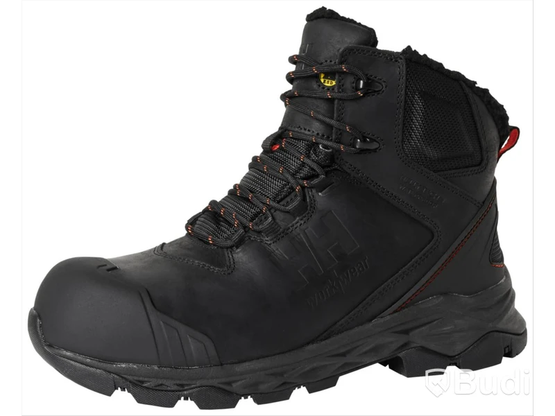 (NEW) HH 78404-990 Oxford Winter S3 Safety Boot, Lace-Up, Black, Size 41