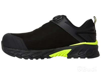 2 ST. SKYDDSSKO HH 78340 MAGNI EVO, BOA S7L SVART\/LIME STL. 45