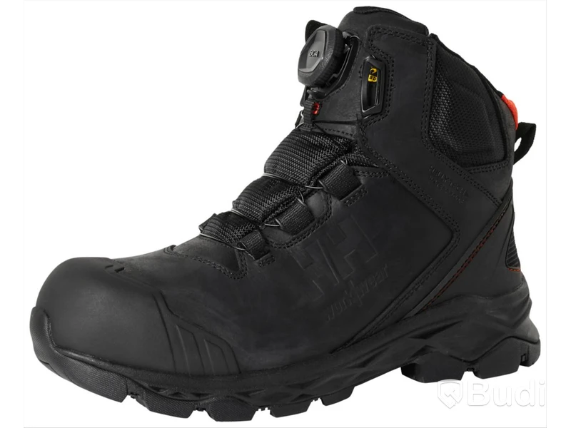 (NEW) HH 78401-990 OXFORD BOA S3 SAFETY BOOT, BLACK, SIZE 46