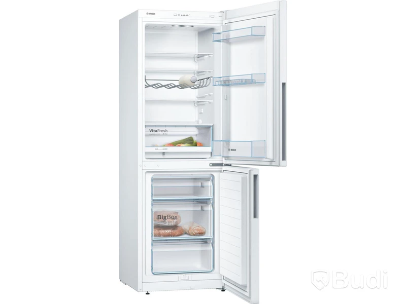 (NEW) FRIDGE/FREEZER, 176 CM, INTEGRATED HANDLE, SERIES 4