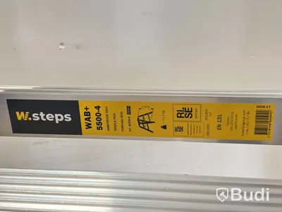 STEP LADDER W.STEPS, WAB+ 5500-4, 4-STEP