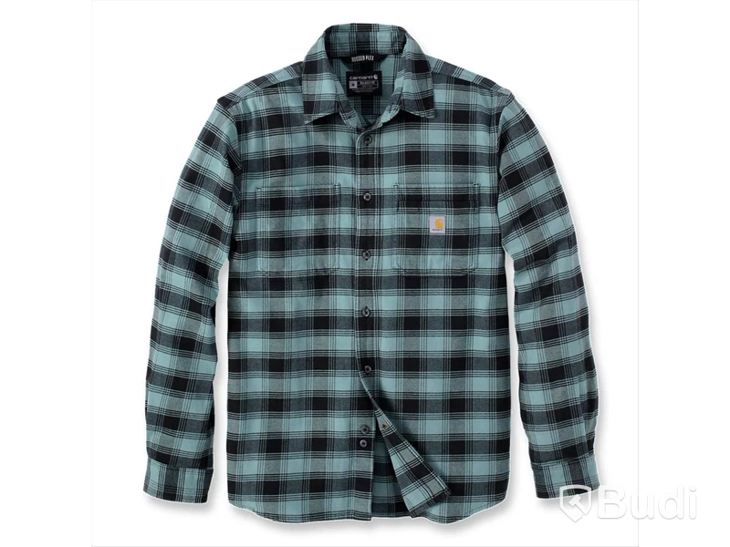 SKJORTA CARHARTT 105945GEO, MINTGRÖN\/SVART STL XL