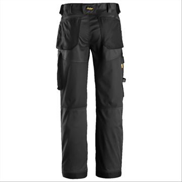 (NY) 6351 AllroundWork Snickers Workwear Arbetsbyxa svart  stl 50