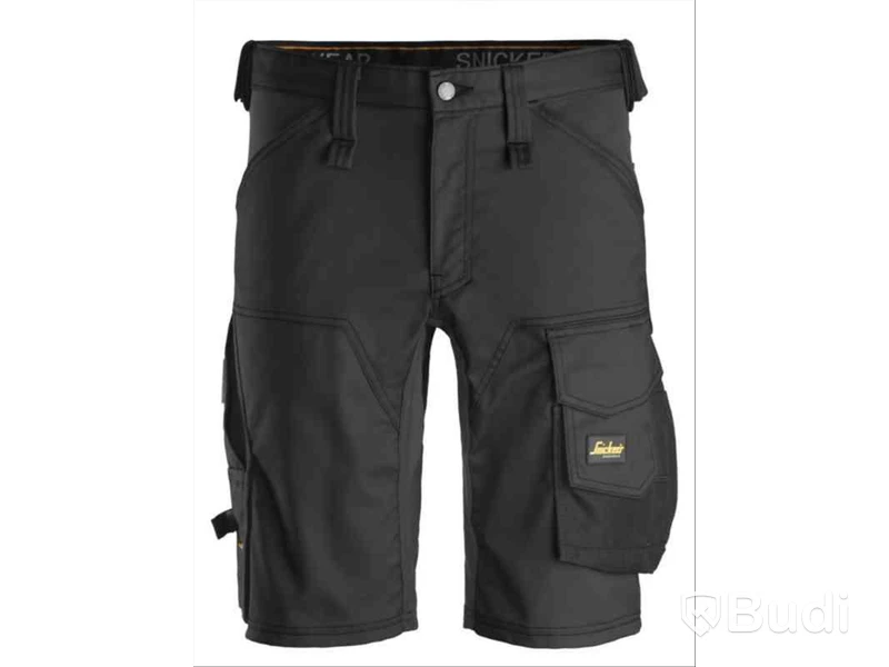 SHORTS SNICKERS 6143 SVART, STRETCH AW STL 62