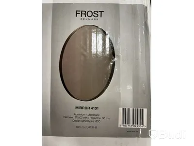 SPEGEL 4131 » MATT SVART, diameter 100 cm