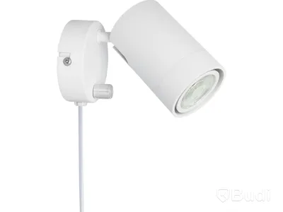 4 ST. VÄGGLAMPA SÖDERÖRA DIMBAR VÄGGLAMPA VIT