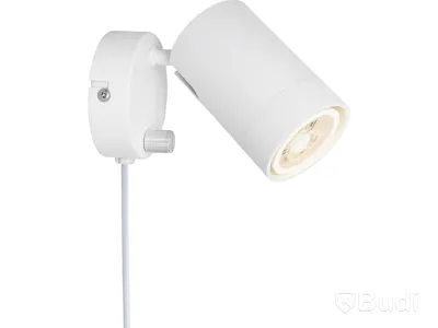 4 ST. VÄGGLAMPA SÖDERÖRA DIMBAR VÄGGLAMPA VIT