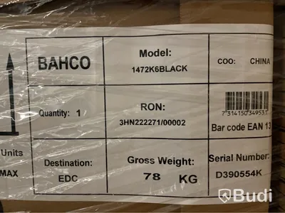Verktygsvagn Bacho, 1472K6BLACK