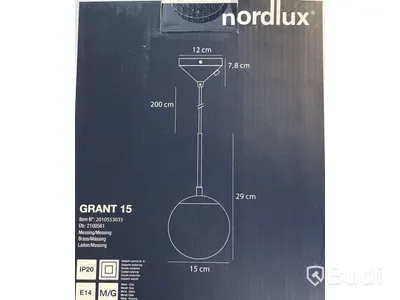 2 st. Lampor, Nordlux Grant 15