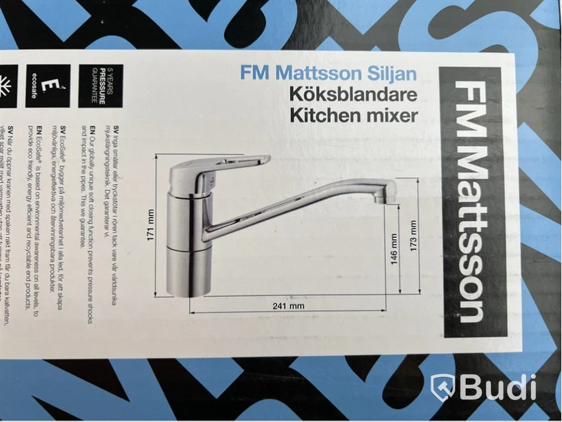 Köksblandare FM Mattsson, Siljan lågpip, 8320-0000