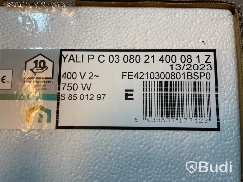 Elradiator LVI, YALI P, oljefylld, H300xB800 mm