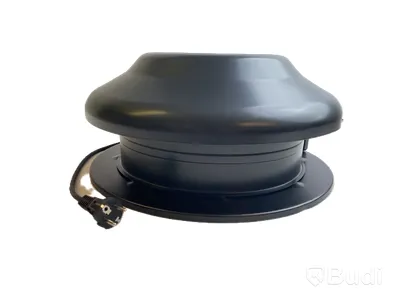 Takfläkt Östberg, TKC 400 C1 svart med kabel