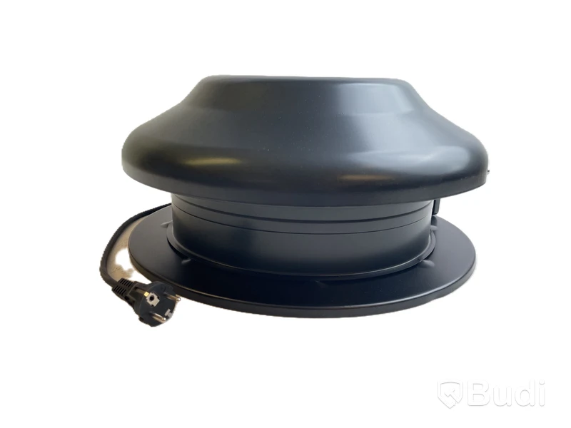 Takfläkt Östberg, TKC 400 C1 svart med kabel