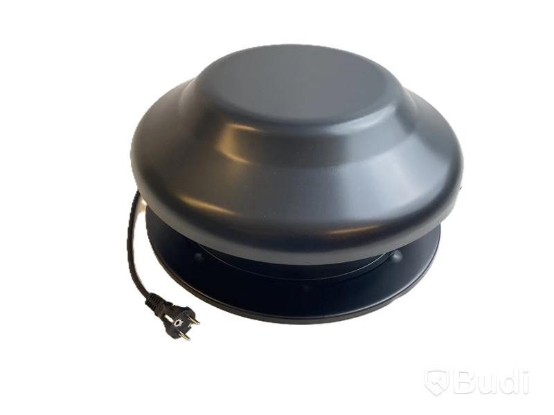 Takfläkt Östberg, TKC 400 C1 svart med kabel